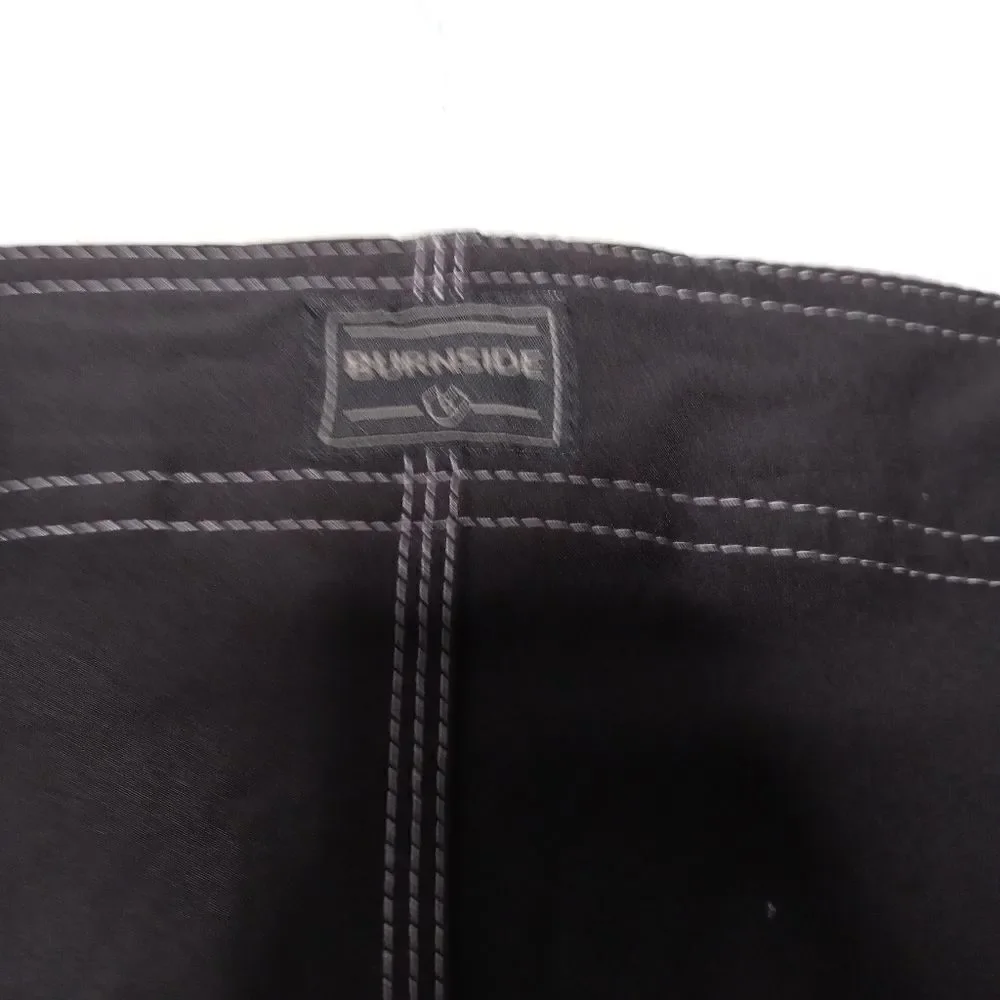 Burnside men's size 38 black swim trunk
